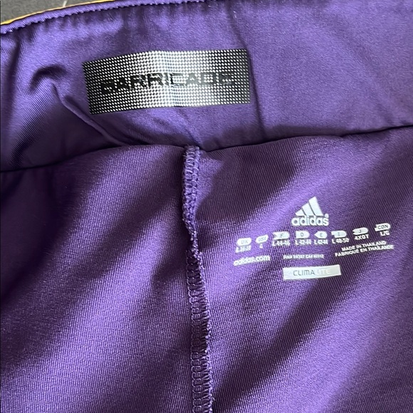 Adidas Yellow Athletic Skirt - Picture 4 of 4